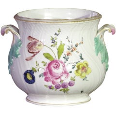 18th Century Porcelain Cache Pot