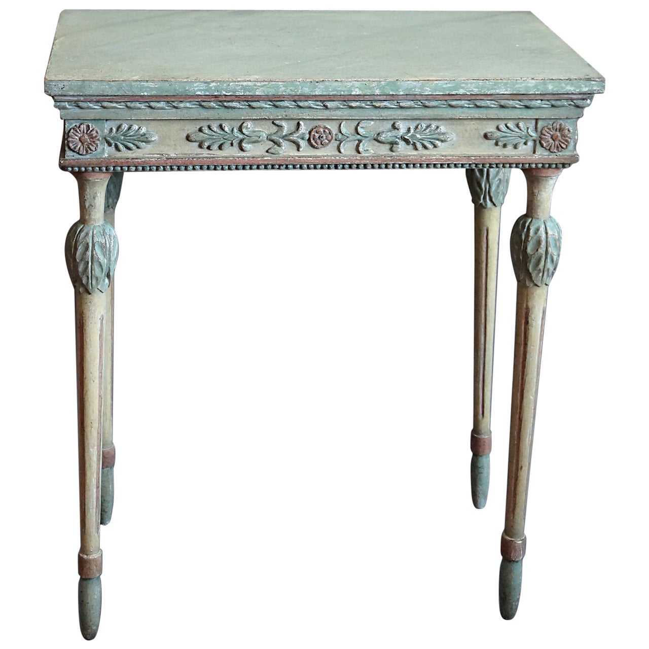 Period Neoclassical Console Table For Sale