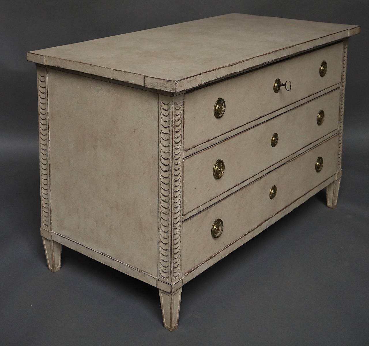 Swedish Gustavian Style Chest of Drawers For Sale