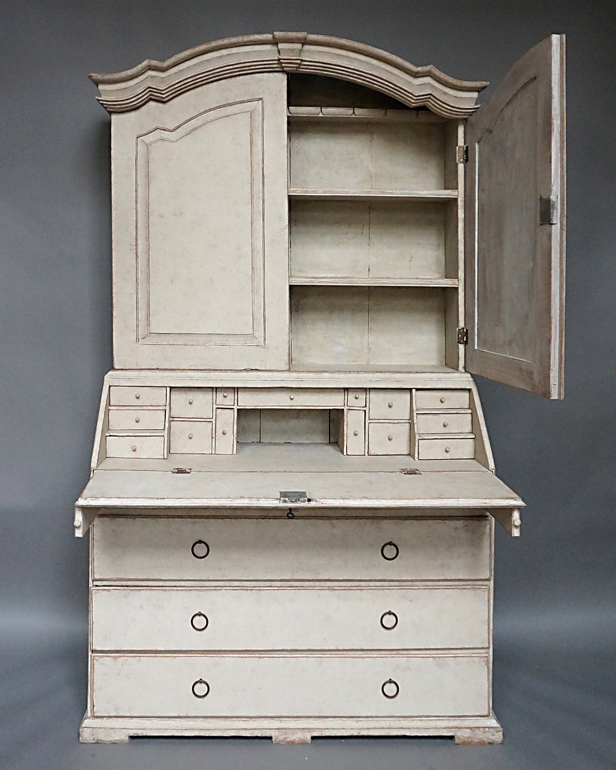 Baroque Swedish Secretaire