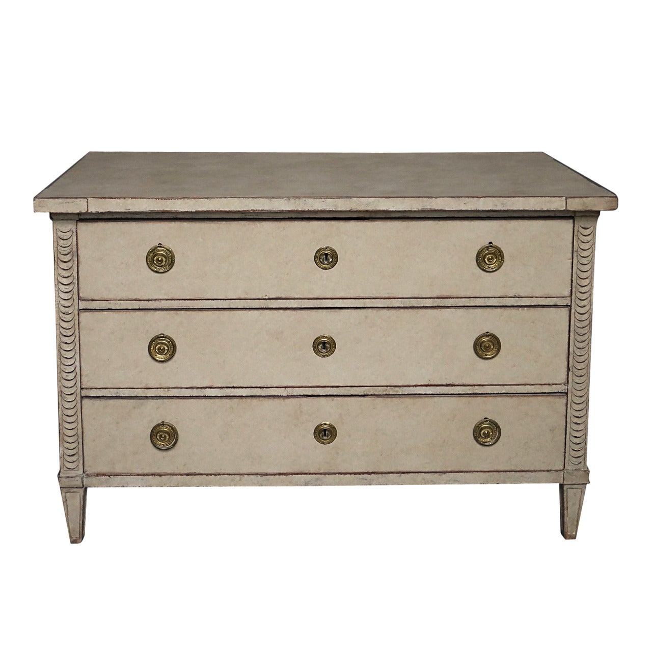 Gustavian Style Chest of Drawers For Sale