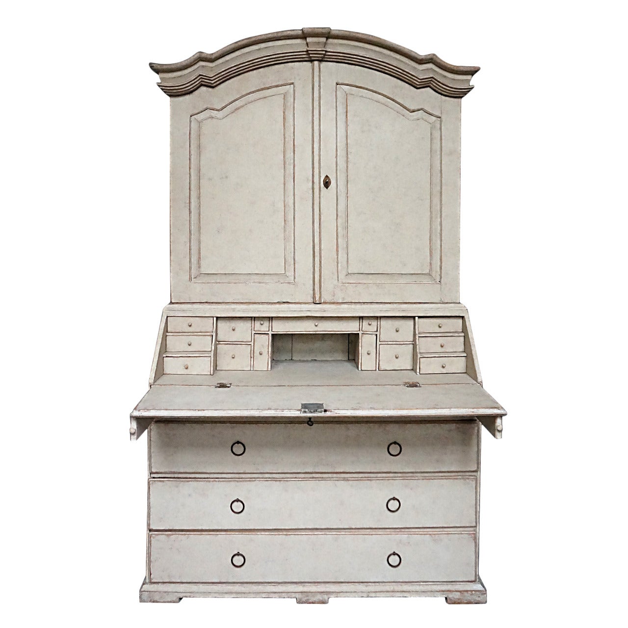 Baroque Swedish Secretaire For Sale
