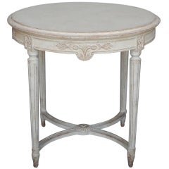 Gustavian Style Round Table