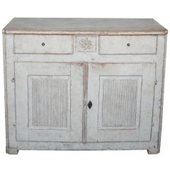 Ångermanland Sideboard with Sunflower