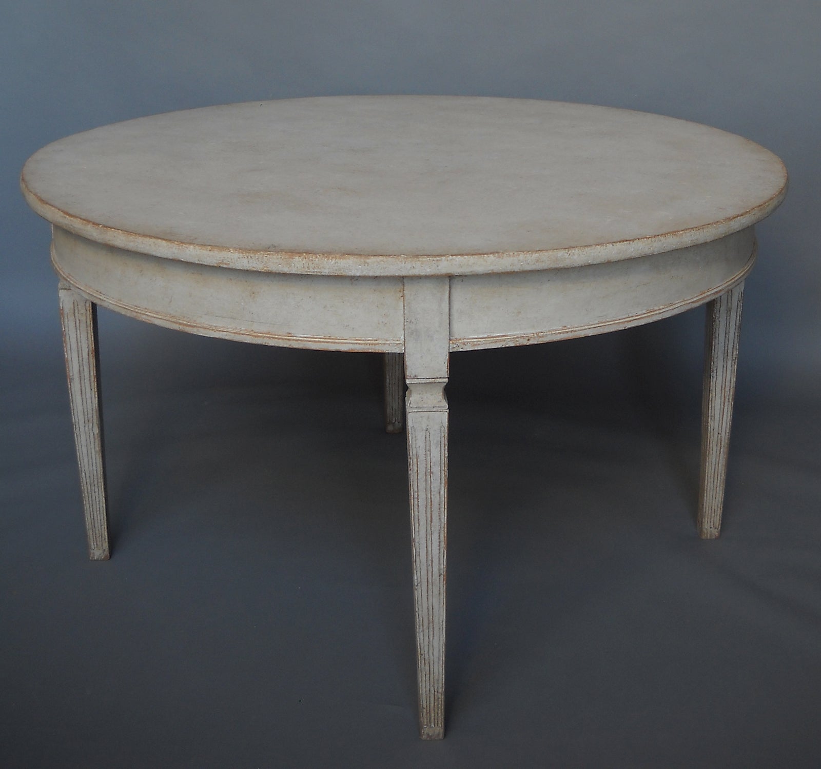 Small Dining Table in the Gustavian Style