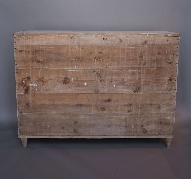 Wood Signed Gustavian Sideboard