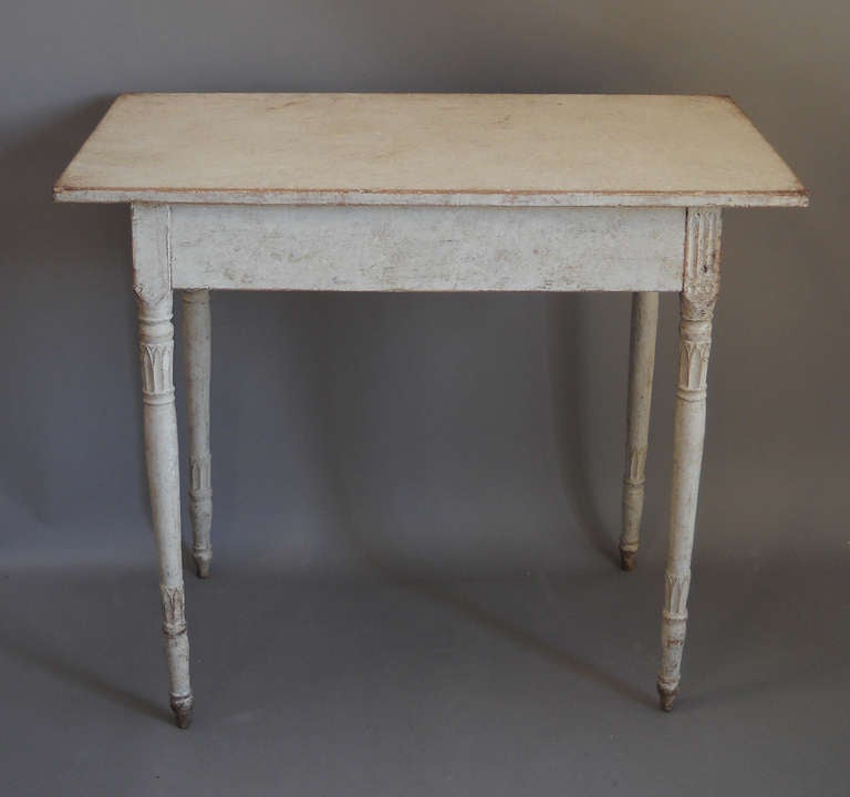19th Century Late Gustavian Side Table
