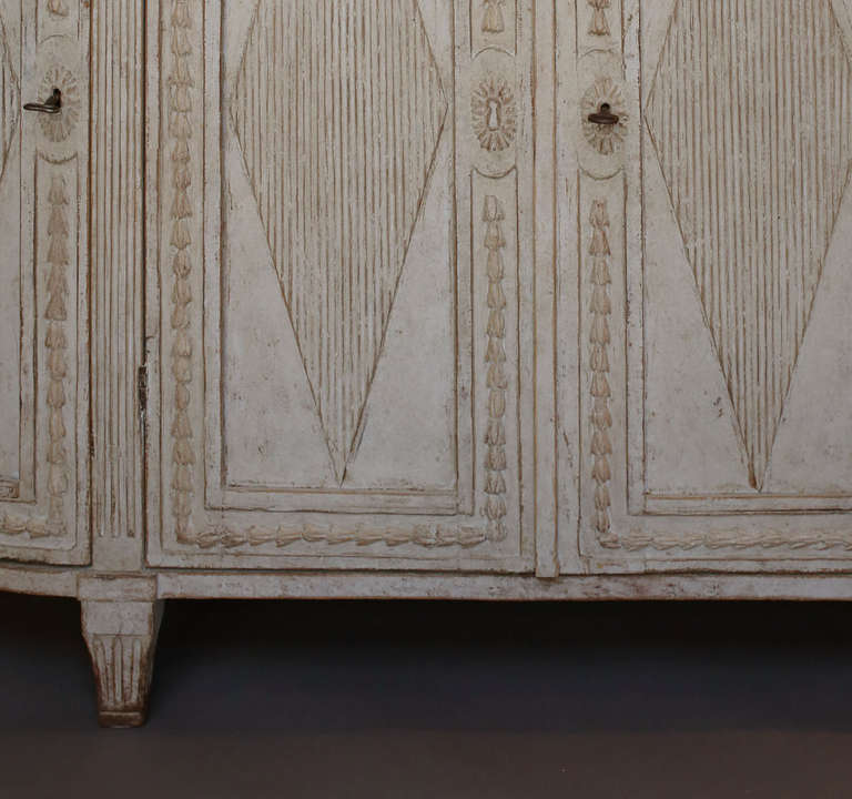 Wood Period Gustavian Sideboard