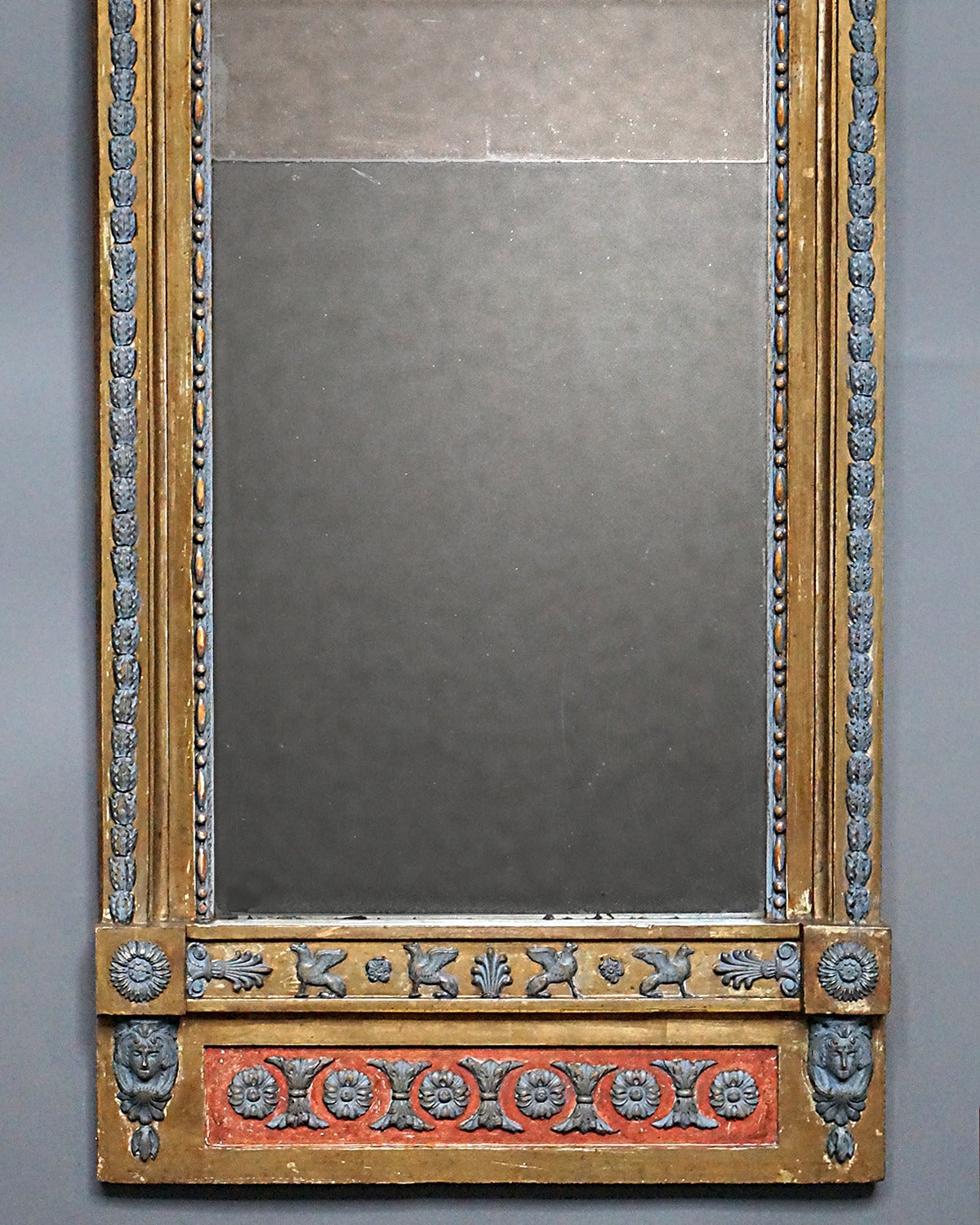 Swedish Neoclassical Pier Mirror For Sale