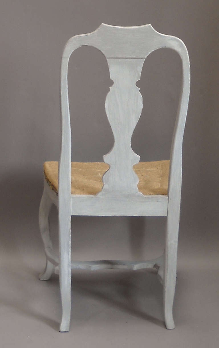 Set of 8 Rococo Dining Chairs 3