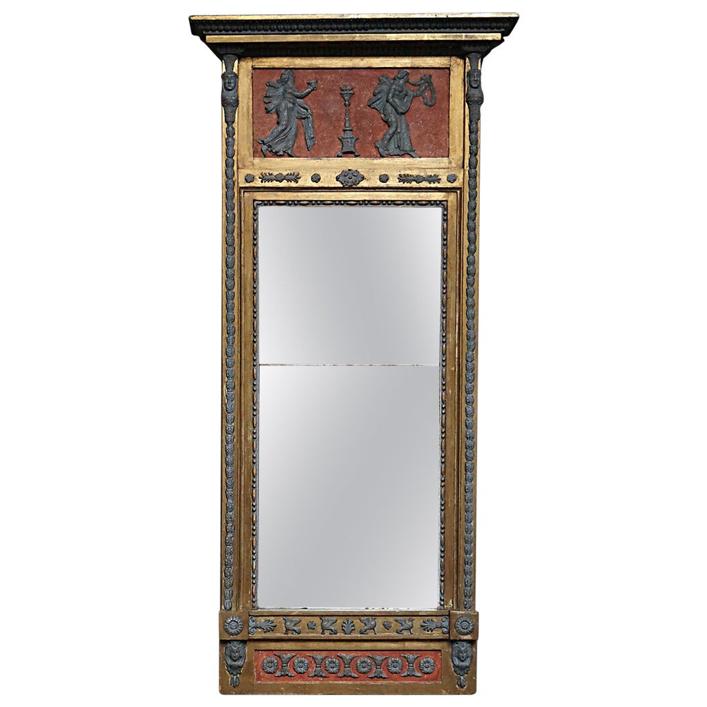 Neoclassical Pier Mirror For Sale