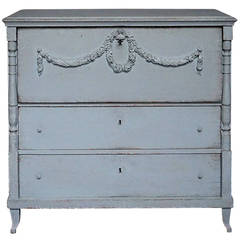 Swedish Chest of Drawers with Classical Swags