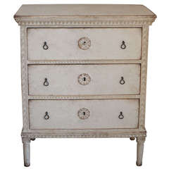 Small Swedish Chest of Drawers