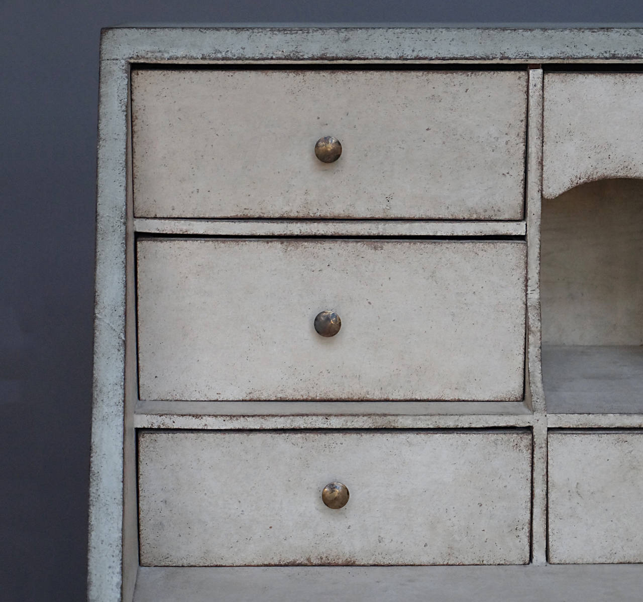 Gustavian Style Writing Desk In Excellent Condition For Sale In Sheffield, MA