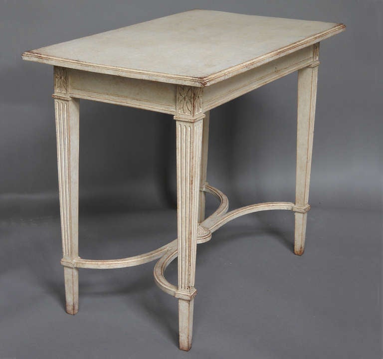 Swedish Gustavian Style Side Table For Sale