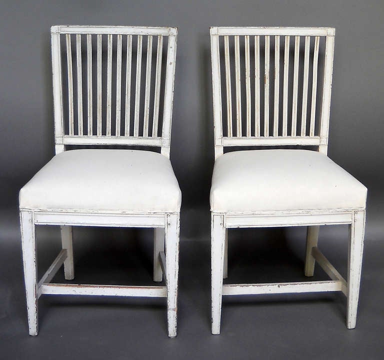 Pair of Swedish Side Chairs