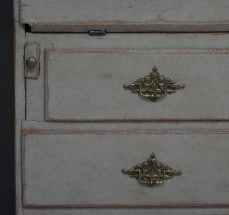 18th Century and Earlier Slant Front Writing Desk