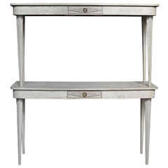 Pair of Long Side Tables