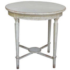 Gustavian Style Round Table