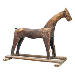 Antique Primitive Swedish Horse