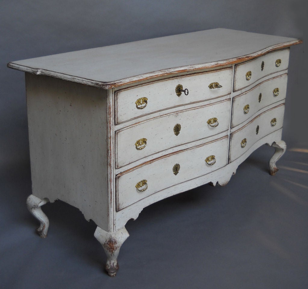Period Rococo Double Chest of Drawers