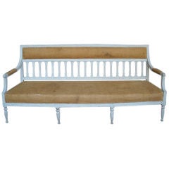 Period Gustavian Sofa Bench