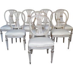 Set of 16 Swedish Dining Chairs