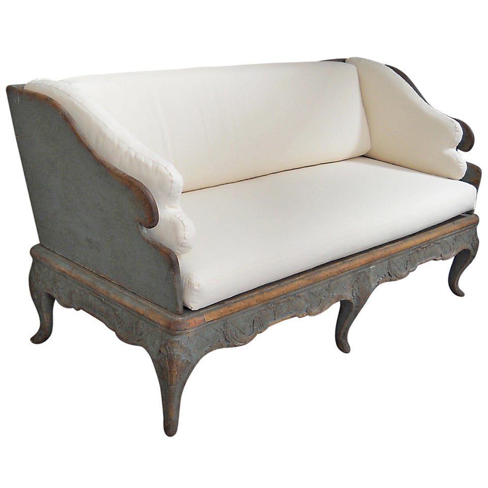 Period Swedish Trågsofa