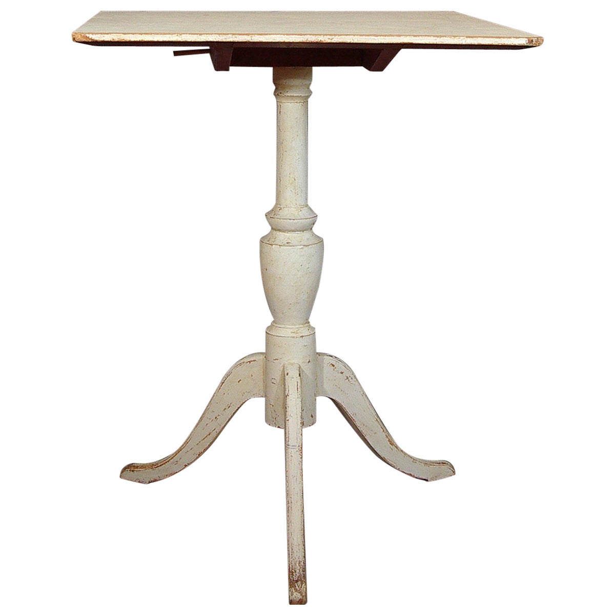 19th Century French Pedestal Table For Sale