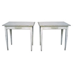 Pair of Period Gustavian Tables