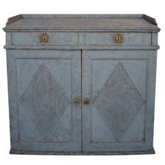 Period Gustavian Sideboard with Reeding