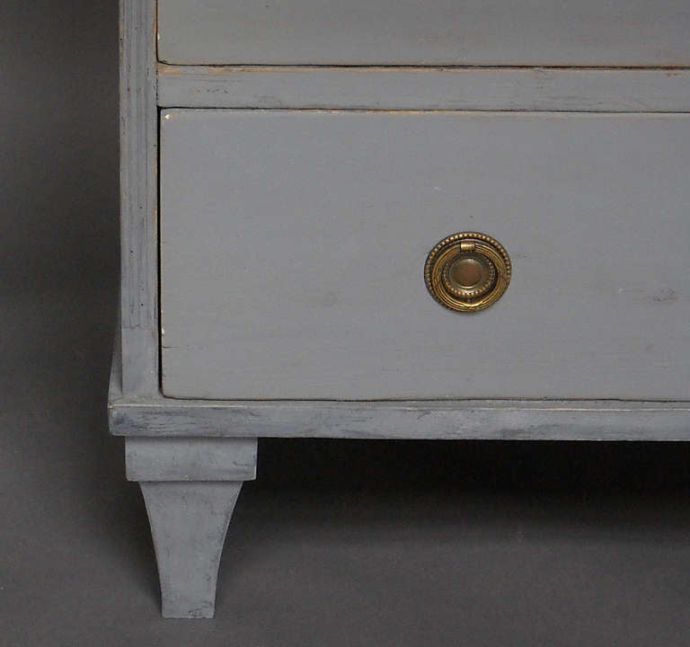 19th Century Period Gustavian Fall Front Writing Desk