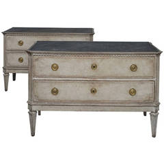 Pair of Period Swedish Chests of Drawers