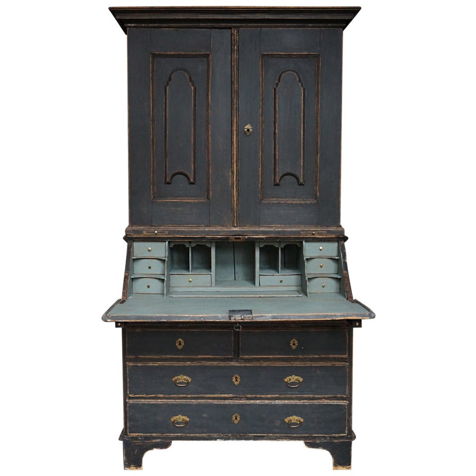 Exceptional Baroque Secretary with Fitted Interior