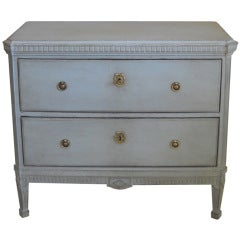Swedish Empire Chest with Two Drawers