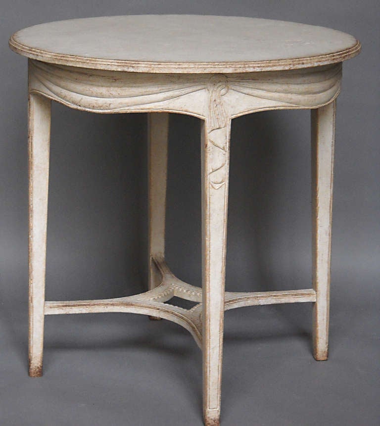 Gustavian Style Side Table at 1stDibs
