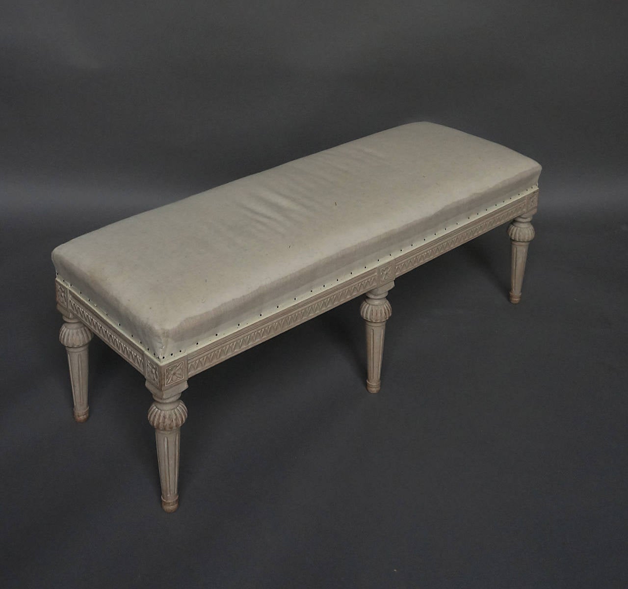 Swedish Gustavian Style Bench