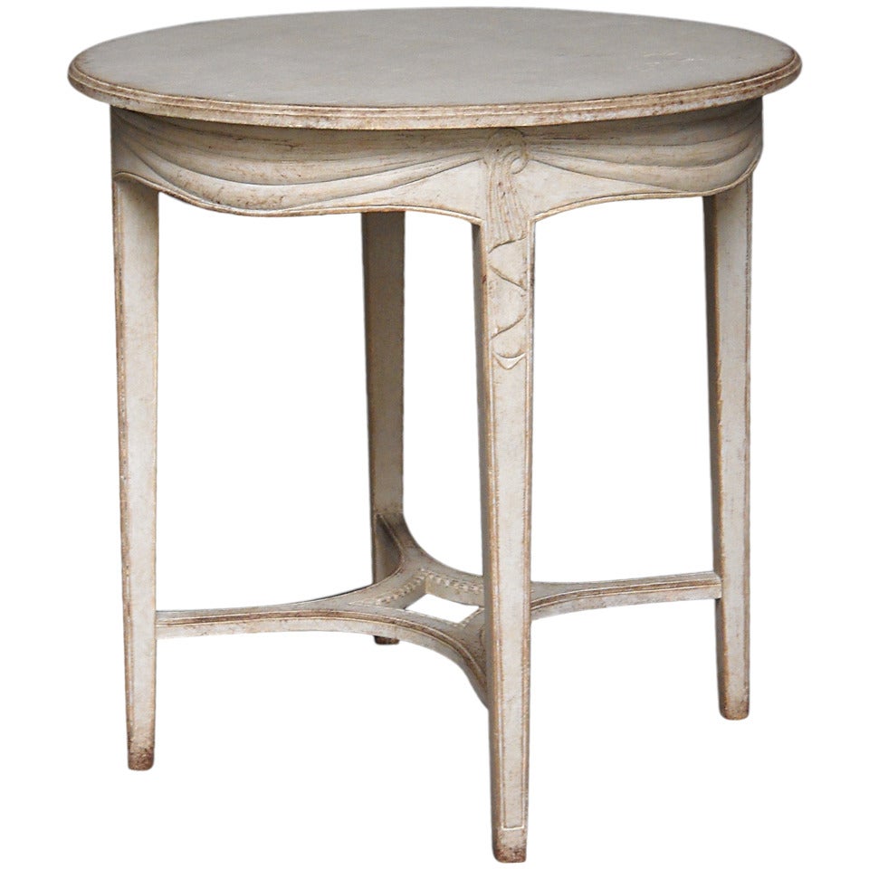 Gustavian Style Side Table at 1stDibs