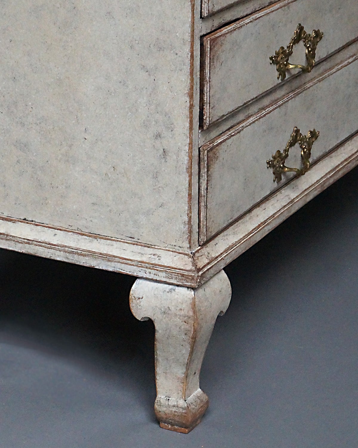 Carved Period Rococo Cabinet