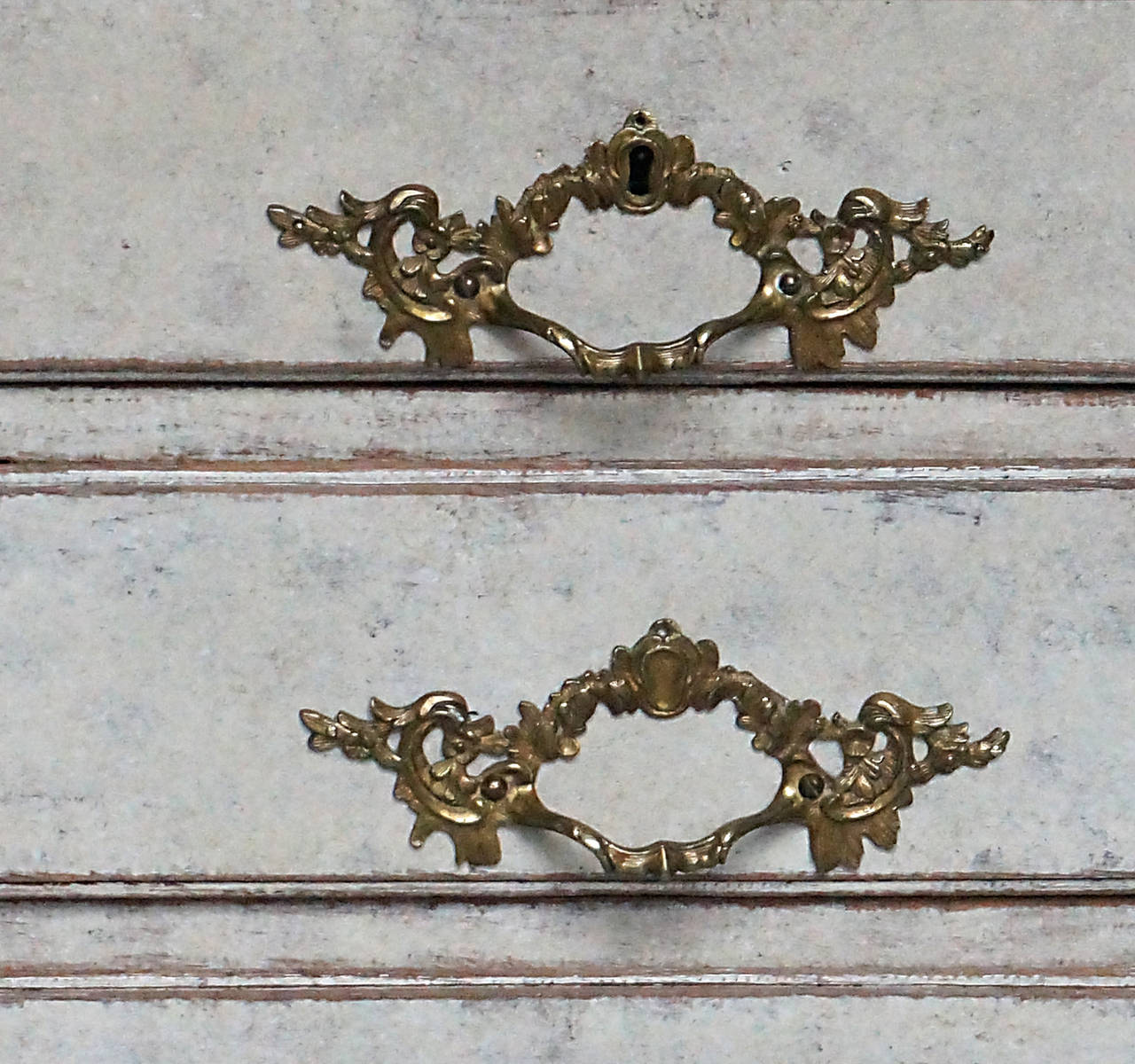 Wood Period Rococo Cabinet