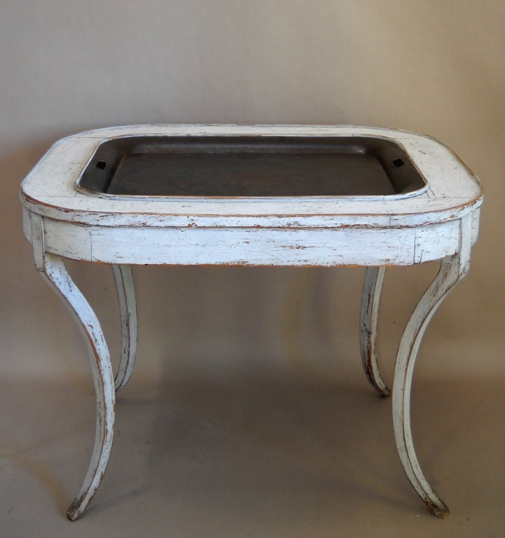 Neoclassical Tray Table