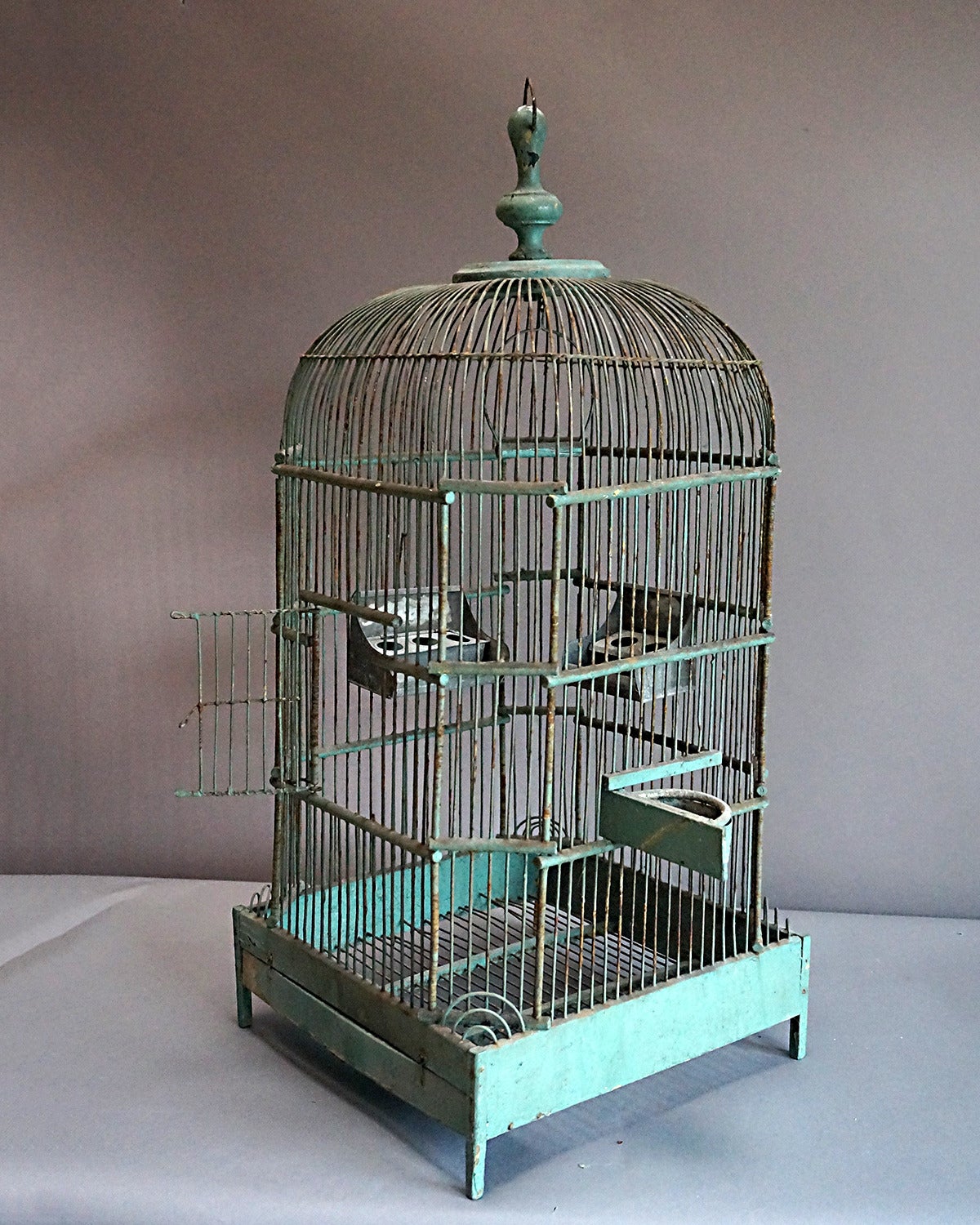 Hand-Crafted French Bird Cage