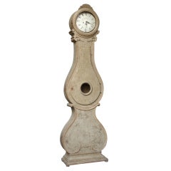 Swedish Rococo Tall Case Clock