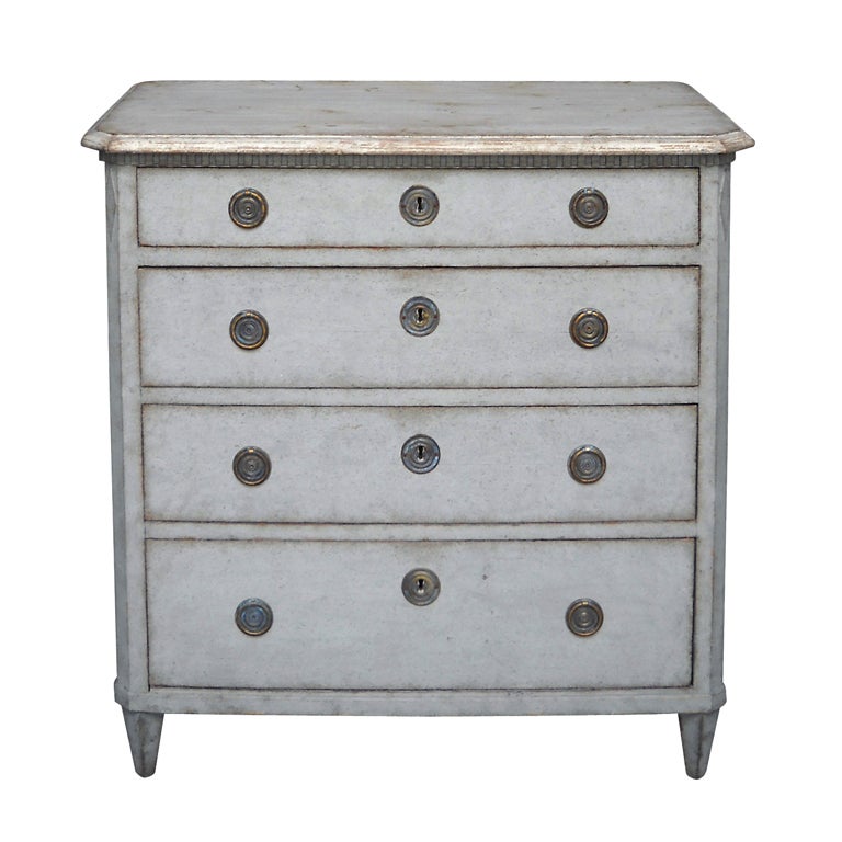 Swedish Chest of Drawers in the Gustavian Style For Sale