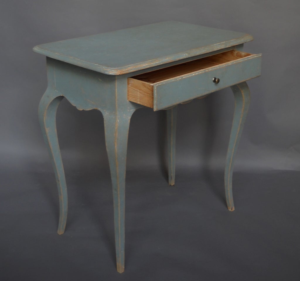 Swedish Rococo Style Side Table