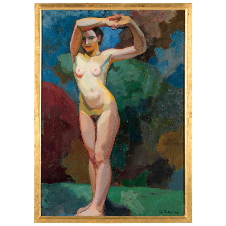 A Female Nude by George-Henri Tribout circa 1910