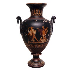 A "Grand Tour" Cast Iron Etruscan Vase/Urn 10