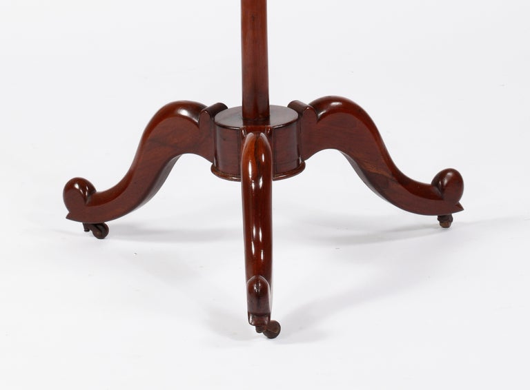 19th Century A Fine French Empire Mahogany Music Stand For Sale