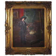 Pintura de estudio de Albert Rosenthal