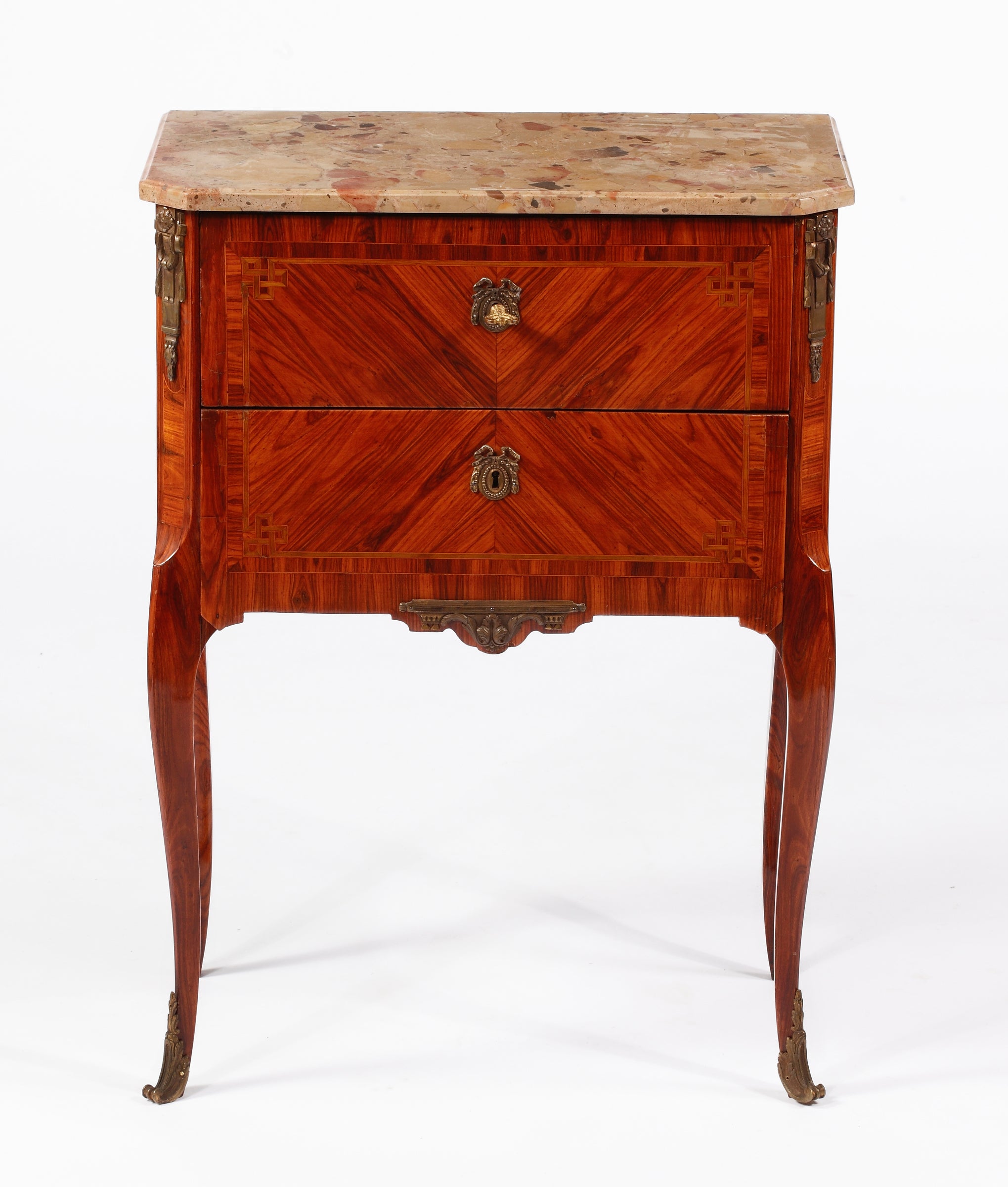 A French Ormulo-Mounted Petite Commode  By PAUL SORMANI For Sale